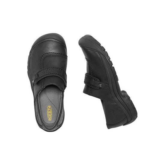 KACI FULL GRAIN SLIP-ON BLACK