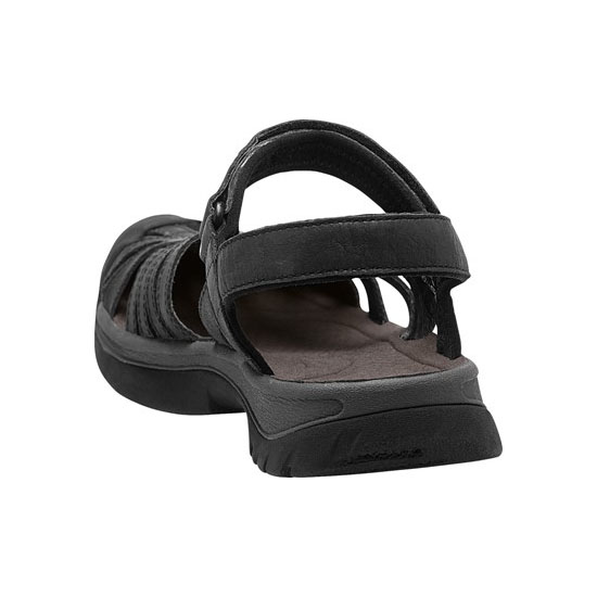 ROSE LEATHER BLACK