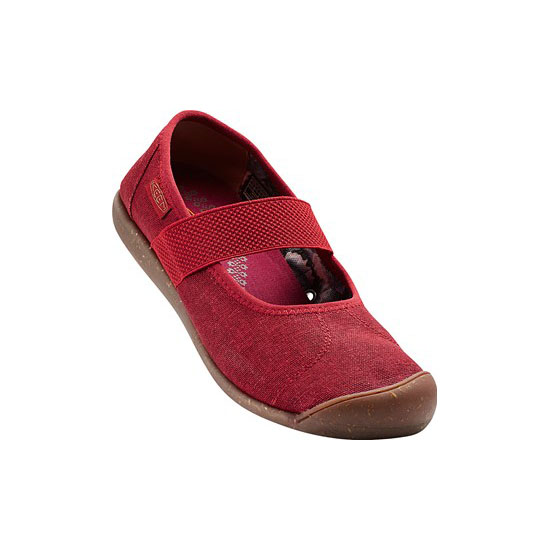 SIENNA MJ CANVAS RED DAHLIA